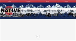 Desktop Screenshot of nativeautoglass.com